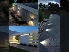 6W LED em solo sobre luz IP67 à prova d'água de uma maneira duas maneiras quatro maneiras