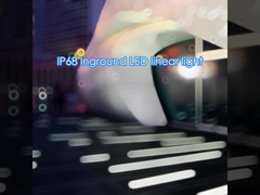 Iluminação de escada linear IP67 à prova d'água 1000mm LED Luzes de solo retalhadas