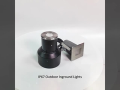 Iluminação de piso pequeno de aço inoxidável 1W 2W 3W Lâmpadas LED subterrâneas