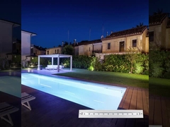 SS316L Luz linear subaquática 3000K 4000K 6000K IP68 Lâmpada de lavagem de parede LED