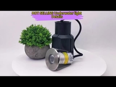 Produto mais recente rodada debaixo de água luzes piscina impermeável debaixo d' água