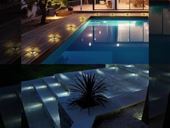 Venda especial IP67 impermeável Ultra-fina Mini Dimensão Recurso Lado Emitente Piso Anti-Relâmpago Und