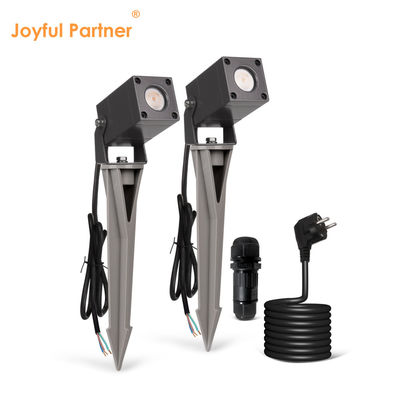 Lâmpada de jardim LED de árvore quadrada à prova d'água IP65 de alumínio para jardim exterior com certificação CE