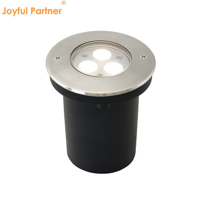 3W 6W 9W LED jardim luz subterrânea RGB mudança de cor luzes recuadas