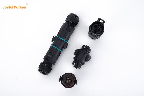 Conector Rápido IP68 2 Vias para Cabo de Extensão Exterior M19 3 Pinos Elétrico