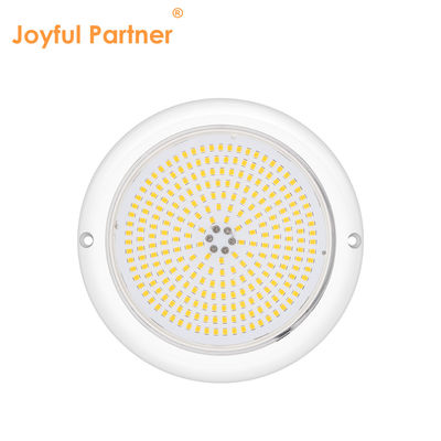 Luz de piscina LED RGB AC12v Voltagem Resina Preenchida Flat RGB ABS Corpo Branco Quente Fábrica Personalizada
