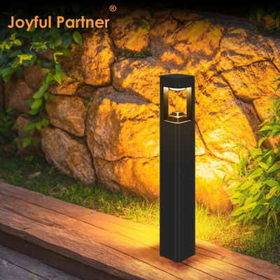 Iluminação de gramado de jardim AC110-265V Corpo de alumínio L120*W120*H300MM Alta eficiência para decoração