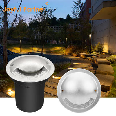 Lâmpada de paisagem Cree COB LED 3000k One Two Four Side View Driveway Light SS316 Cobertura frontal IP67