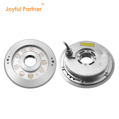 qualidade  Stainless Steel Submersible LED Fountain Light 9x2W RGB LED color IP68 DC24V CE Certificated fábrica