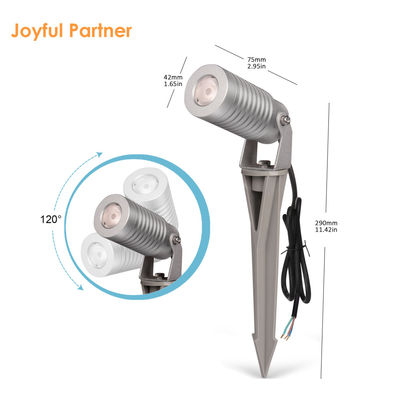 DC 24V 10W Led Spot Spike Yard Light RGBW 4in1 Iluminação externa portátil à prova d'água