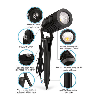 Lâmpadas de paisagem LED à prova d'água IP66 14W