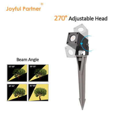 IP65 LED Garden Spot Light Outdoor Lawn Square LED Spike Spotlight