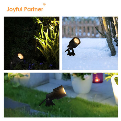 Iluminação de jardim de ângulo ajustável para cima para baixo 6W 10W Quadrado Iluminação exterior de solo