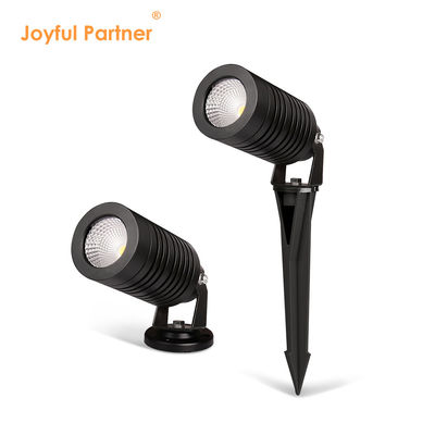 3000K 10W Lâmpadas de jardim ao ar livre Luzes de trilho LED ajustáveis IP65 à prova de água