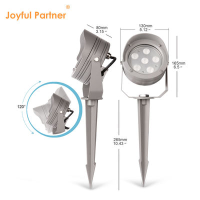 Lâmpada de jardim LED de liga de alumínio IP65 Lâmpada de jardim à prova d'água