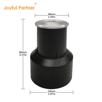 IP67 Luz interna Mini luzes enterradas 12V 24V Branco quente DIA45MM Vidro congelado sem lente