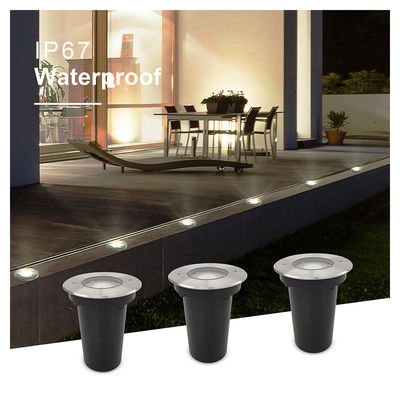 6W LED exterior luz subterrânea IP67 12V DC baixa tensão luz subterrânea