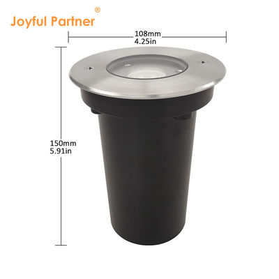 6W LED exterior luz subterrânea IP67 12V DC baixa tensão luz subterrânea