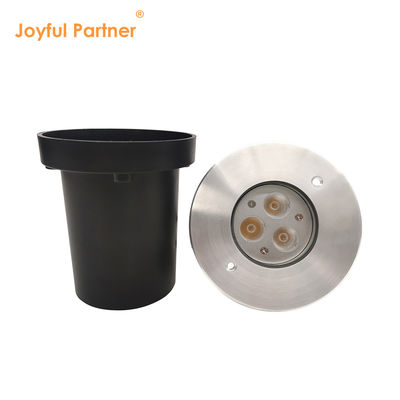 Lâmpadas de jardim LED subterrâneas 3W 6W 9W em terra