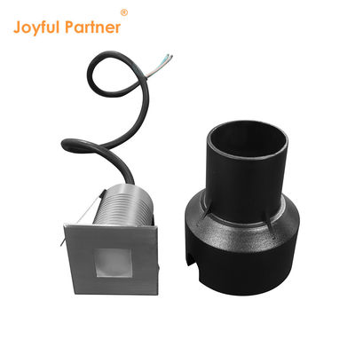 IP67 Iluminação LED em solo 1W 2W 3W Recessed Tipo Quadrado SS Cover Frosted Glass Sem Lente