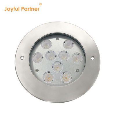 Luz subterrânea LED enterrada 12V DC24V 304 aço inoxidável com 2 anos de garantia