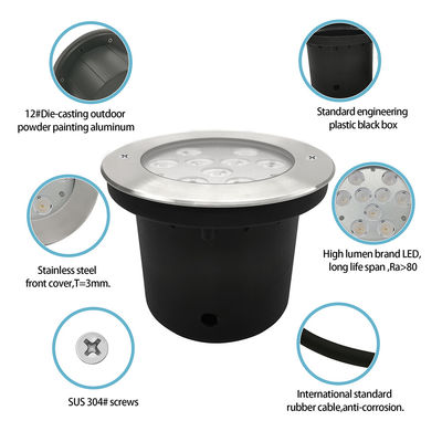 Lâmpada LED de alta potência de 9W em interior exterior
