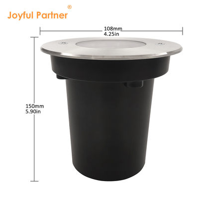 Luz de trilho lateral IP67 3W 6W 9W 316SS Cobertura DC24V Caixa traseira de plástico para iluminar o seu jardim