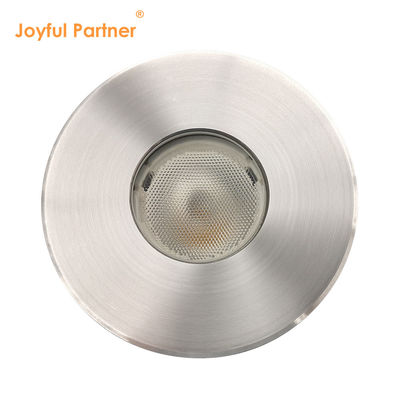 3W IP67 Recessed Round Deck Light 316 LED de aço inoxidável lâmpada subterrânea