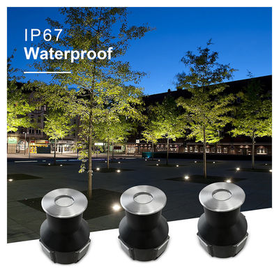 3W 3000K LED Iluminação interna de paisagem Iluminação de terra