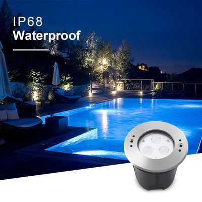 3W resistente à água IP68 LED piscina subaquática luz 316 SS RGB DMX512 luz de lago