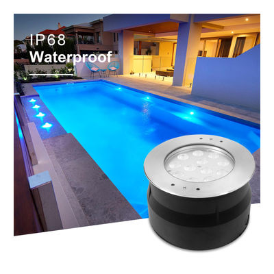 12W 24W RGB IP68 Luz subaquática LED de piscina