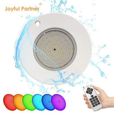 6W LED PAR56 Pool Light Ultra Thin PC Material Mural Montado Para Piscina