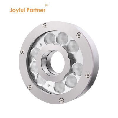 18W RGB LED Fountain Pool Light DMX Control IP68 resistente à água Luz subaquática