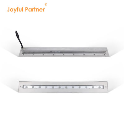 SS316L Luz linear subaquática 3000K 4000K 6000K IP68 Lâmpada de lavagem de parede LED
