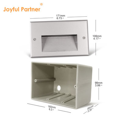 COB 8W Indoor Outdoor Recessed LED Step Light IP65 Projeto de instalação à prova de água