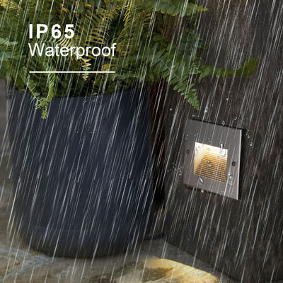 AC100~240V Luzes de escada LED 6W COB Recessed IP65 120*120mm Para Corredor Luz de Esquina LED