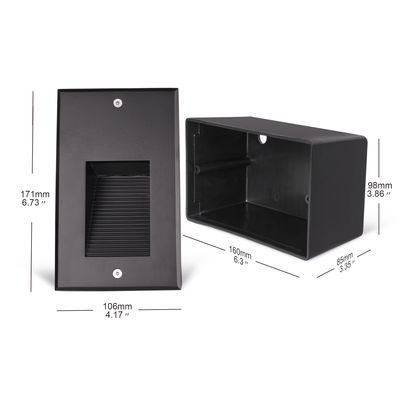 SMD 6W LED Recessed Wall Light IP65 Buried Floor Lamp Lâmpadas de piso exterior LED Step Lights