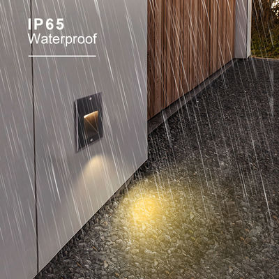 SMD 6W LED Recessed Wall Light IP65 Buried Floor Lamp Lâmpadas de piso exterior LED Step Lights