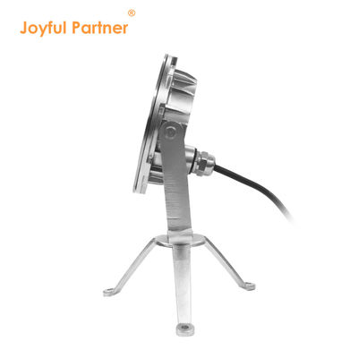 Luz de ponto LED subaquática de aço inoxidável 316 RGB CE RoHS certificado com tripé