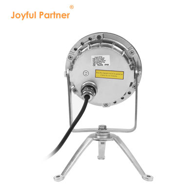 Luz de ponto LED subaquática de aço inoxidável 316 RGB CE RoHS certificado com tripé