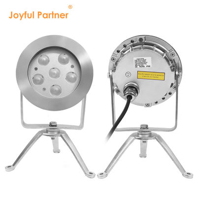 RGBW LED luz subaquática de ponto de aço inoxidável 316 DMX512 Controle 12V 24 Voltage Multi Color Change