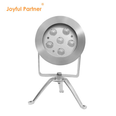 RGBW LED luz subaquática 24V DC aço inoxidável 316 DMX512 controlador