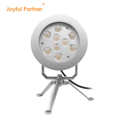 LED RGBW Luz de fonte subaquática DMX Controle de aço inoxidável Luzes subaquáticas