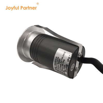 Luz de convés embutida 12V 24V 2W 3W lado emitindo 55 Diâmetro com tampa frontal de aço inoxidável