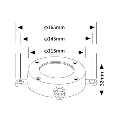 OEM ODM DMX Control RGB LED Luz subaquática IP68 Impermeável 100 lm/w