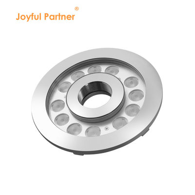 Luz de fonte LED de alta potência IP68 aço inoxidável com buraco no centro
