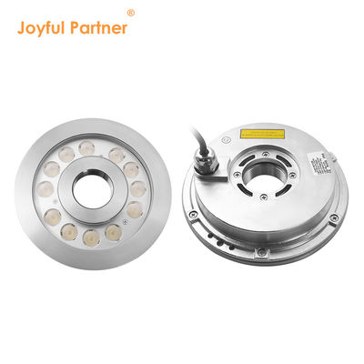 Luz de fonte LED de alta potência IP68 aço inoxidável com buraco no centro