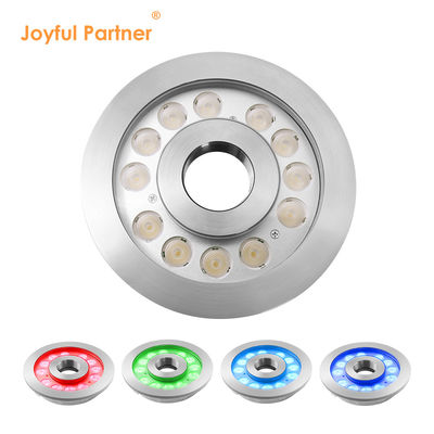 IP68 LED fonte de luz 36W aço inoxidável 3 em 1 RGB luz subaquática