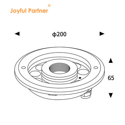 Lâmpada de fonte LED submersível de aço inoxidável IP68 DC24V Certificado CE