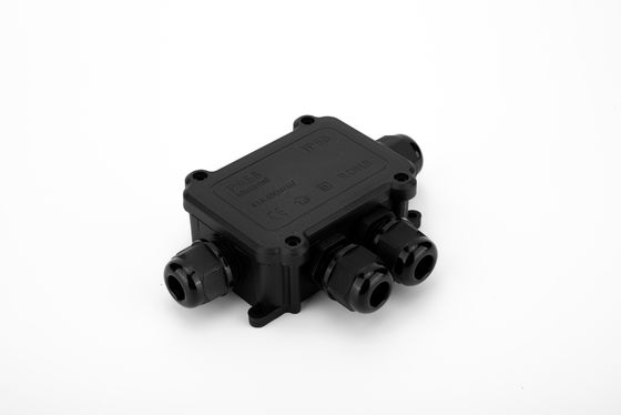 Ligação rápida IP68 leve 4 vias caixa de junção elétrica externa PC